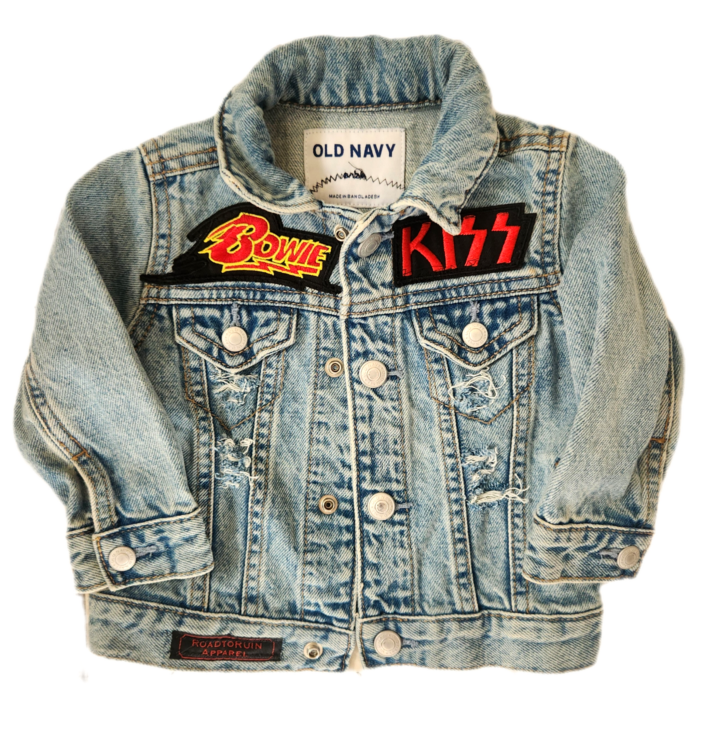 Baby denim ROCK jacket- size 6-12 months
