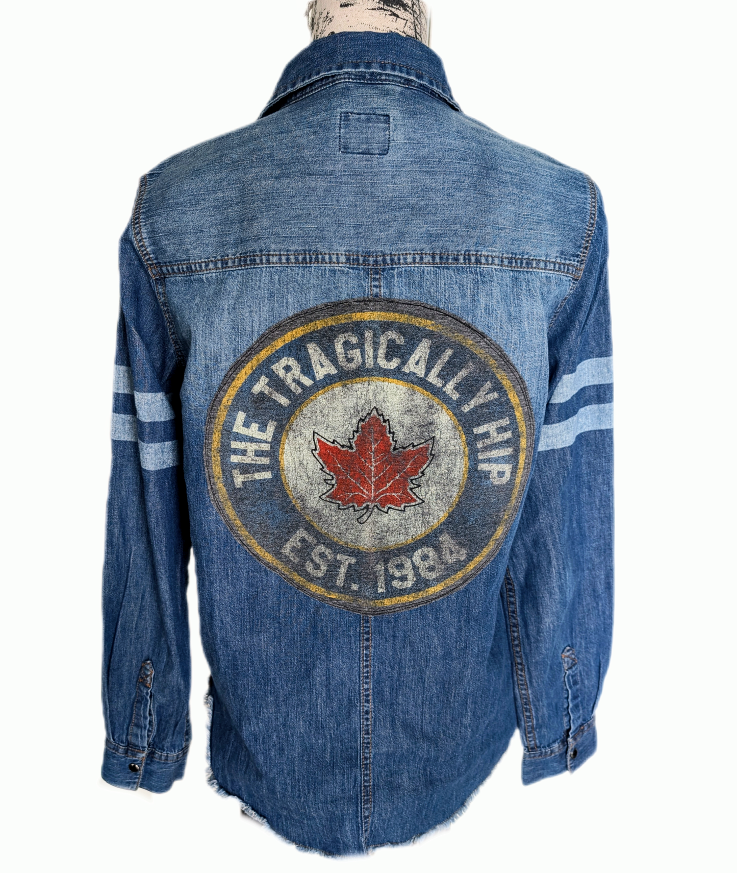 Womens The Hip denim shirt - Medium