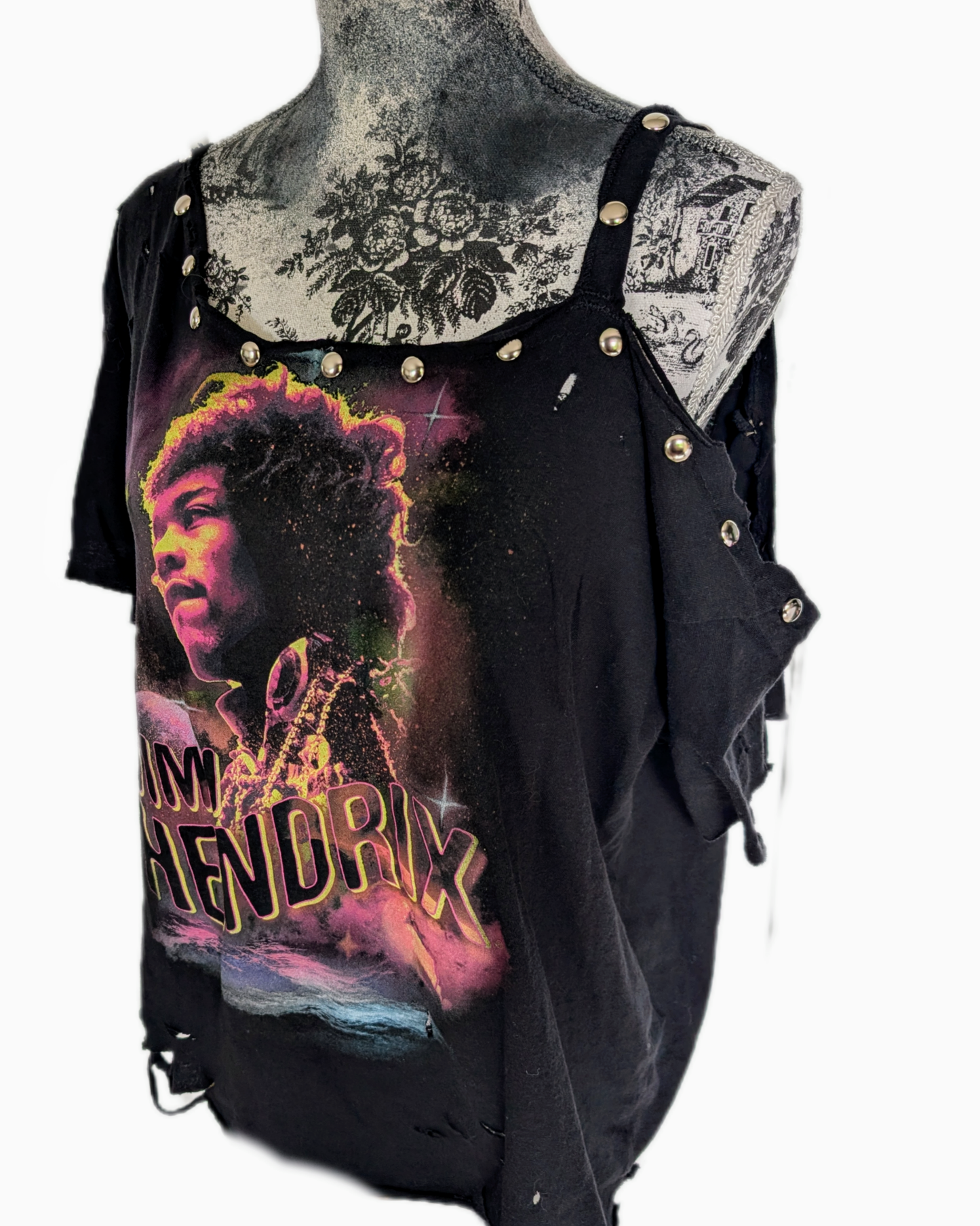 Reworked Jimi Hendrix tee- size L