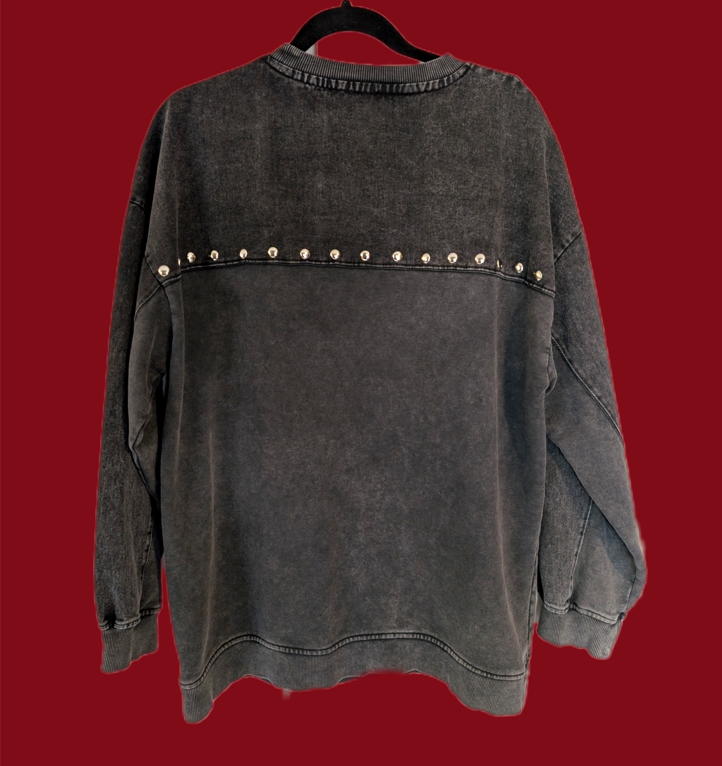 Reworked/ upcycled Led Zeppelin sweater- womens XL