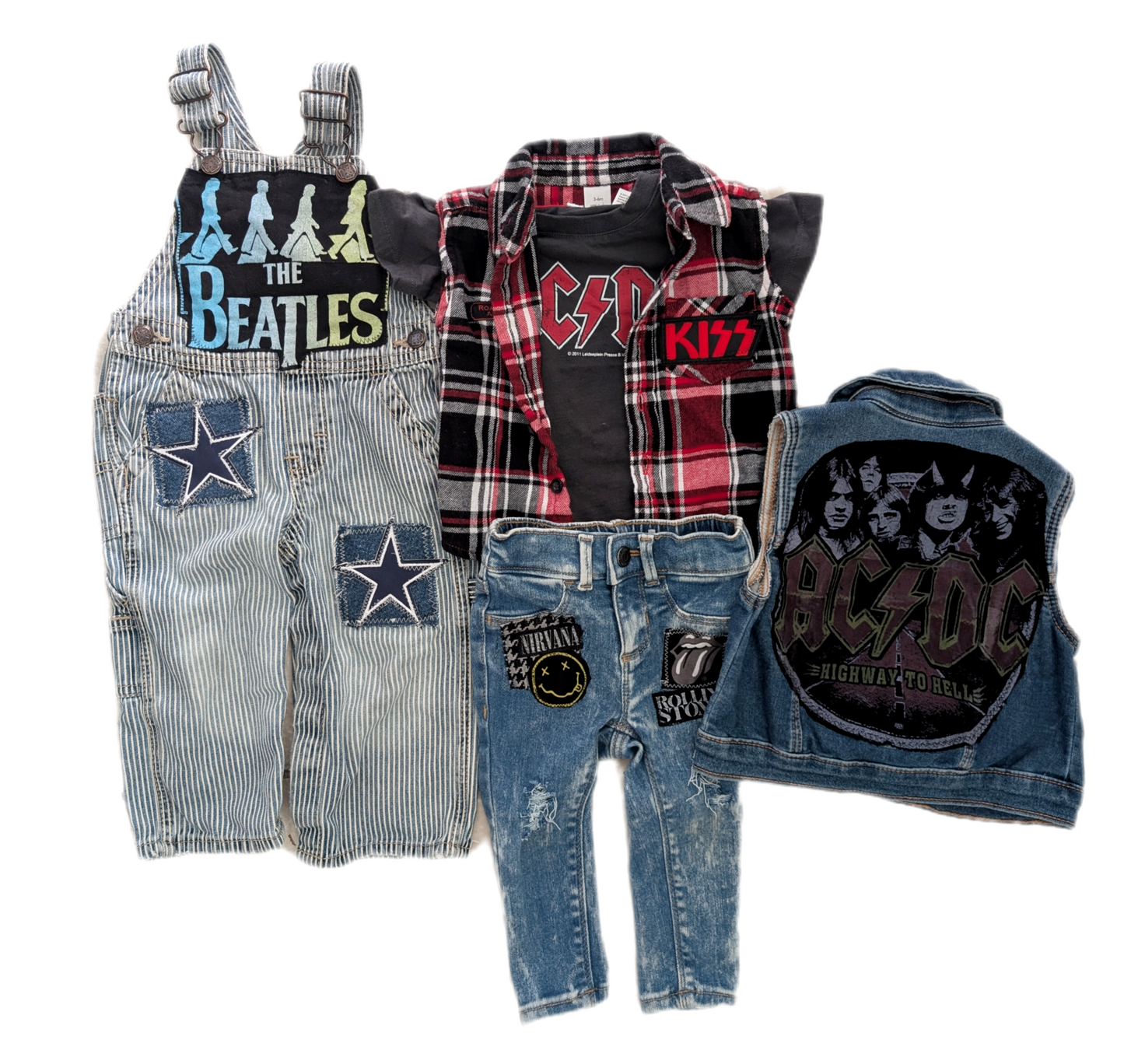 Baby Classic rock lot 5 pieces size 3-6 / 6-12 mos