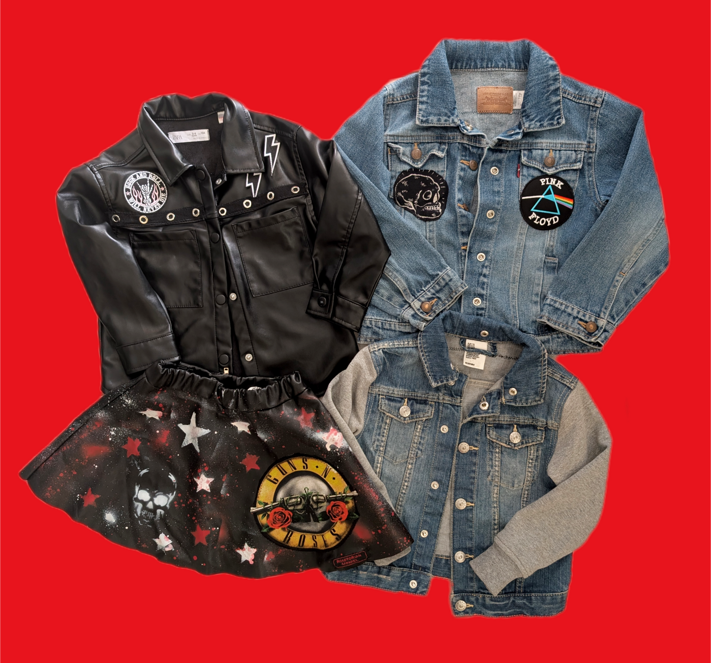 GIRLS 5/6 classic Rock LOT!