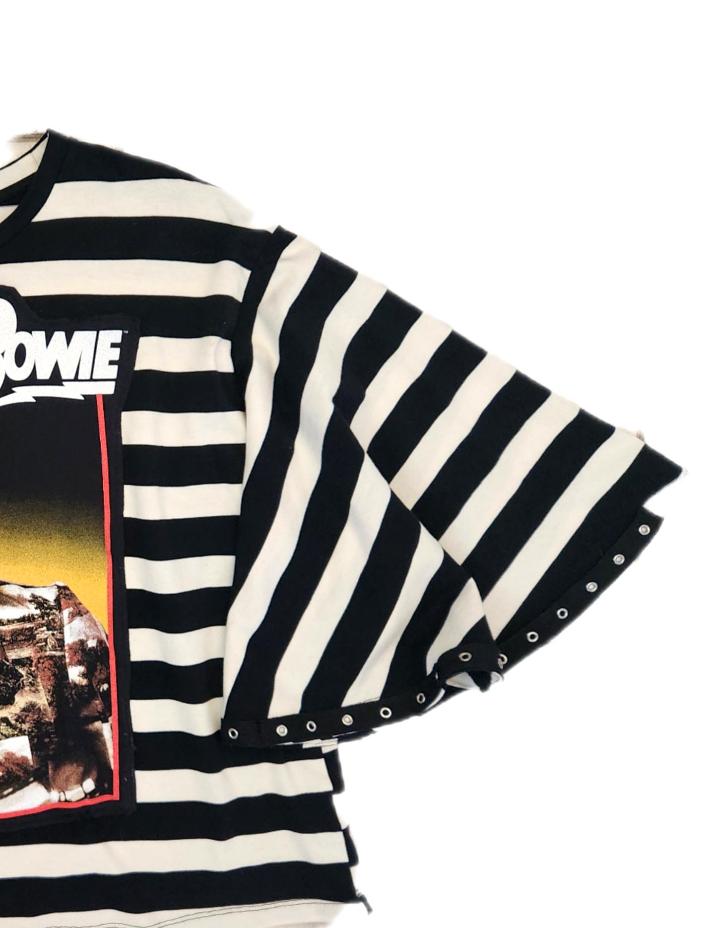 Womens striped BOWIE top- size XL