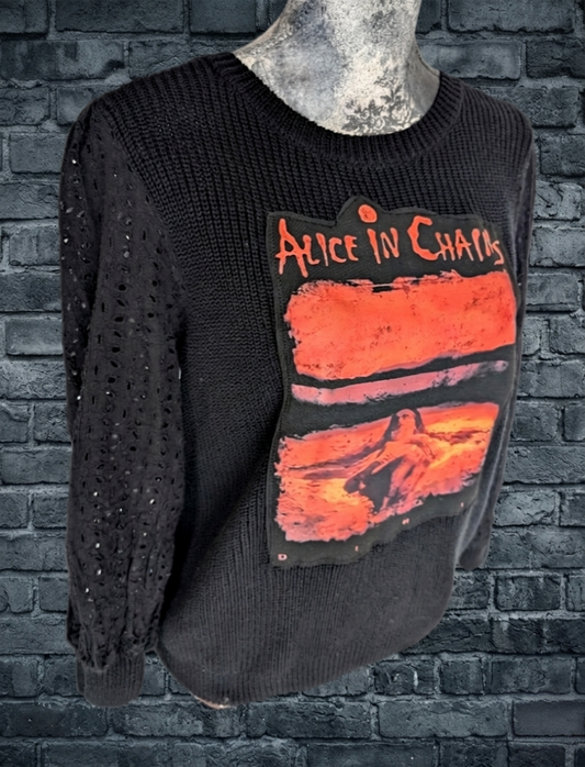 Womens Alice In Chains sweater- M/L