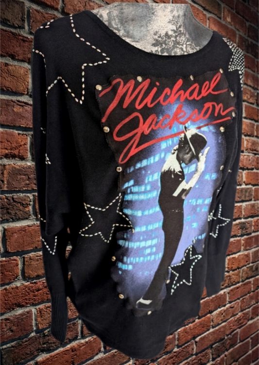 Womens MJ star sweater - size L