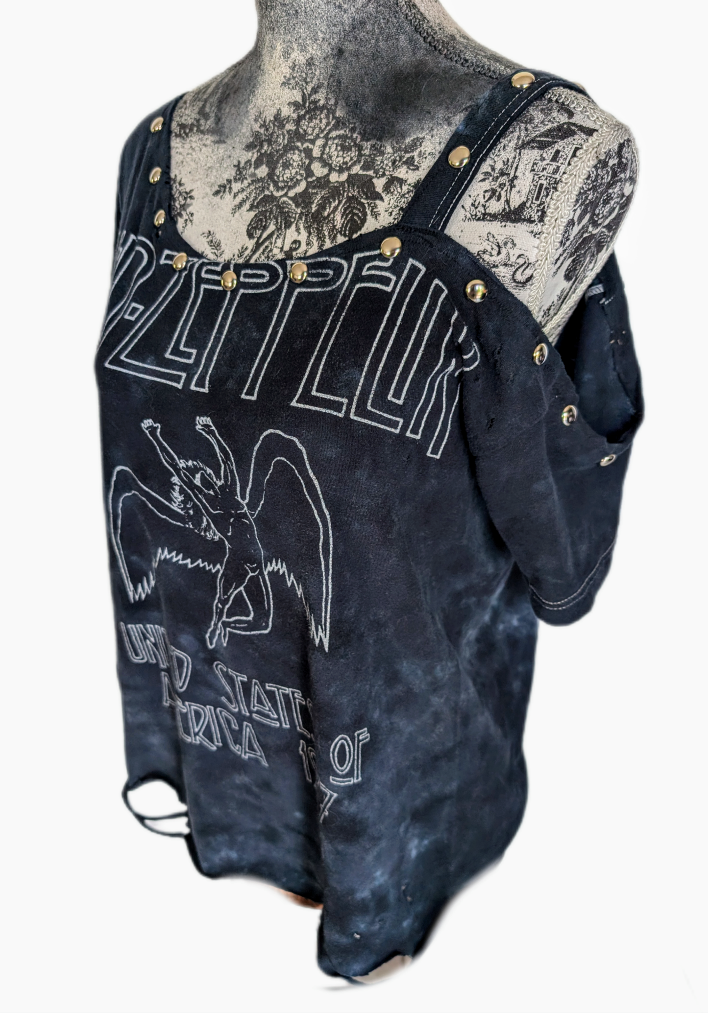 Reworked Led Zeppelin tee- size Large