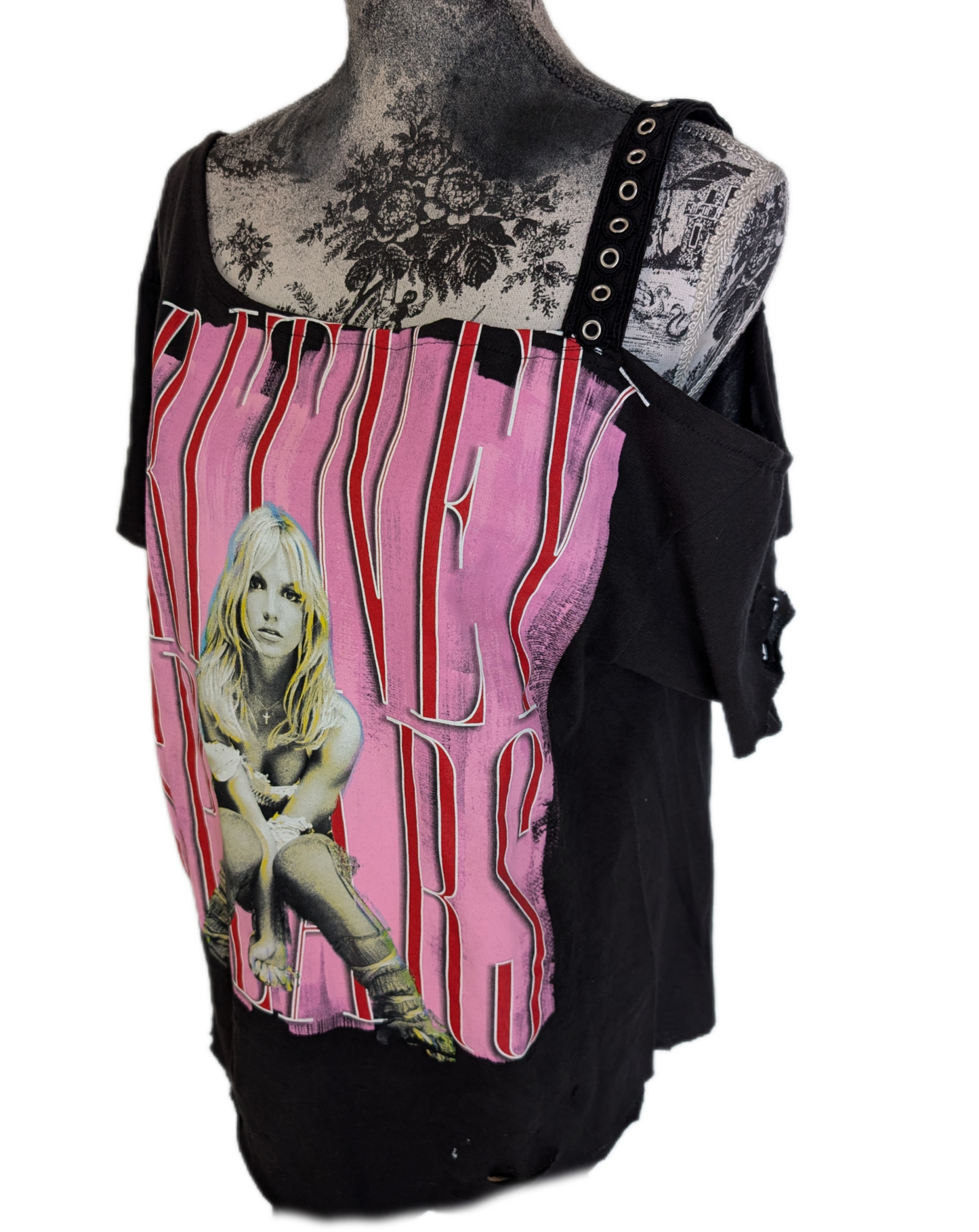Reworked Britney Spears tee- XL