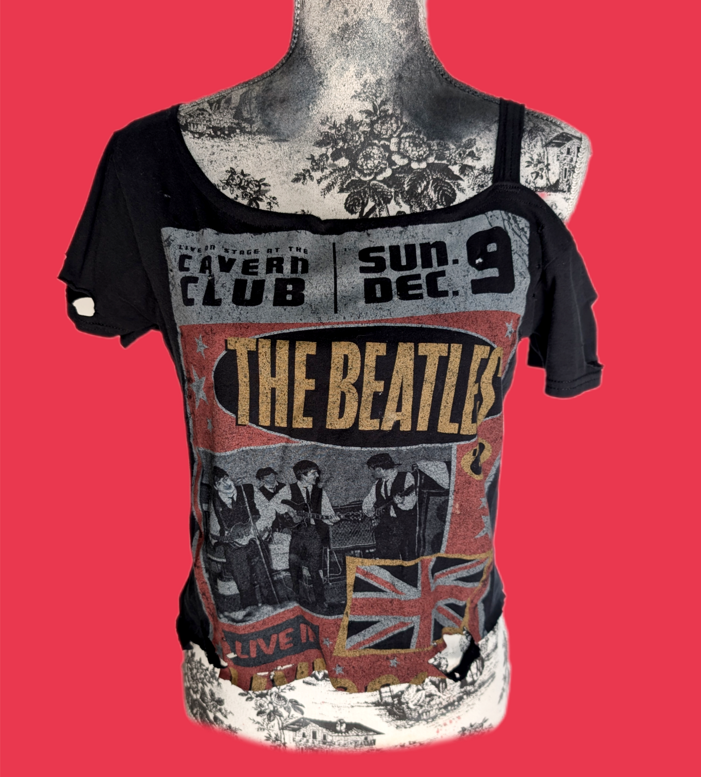 Custom Beatles reworked tee