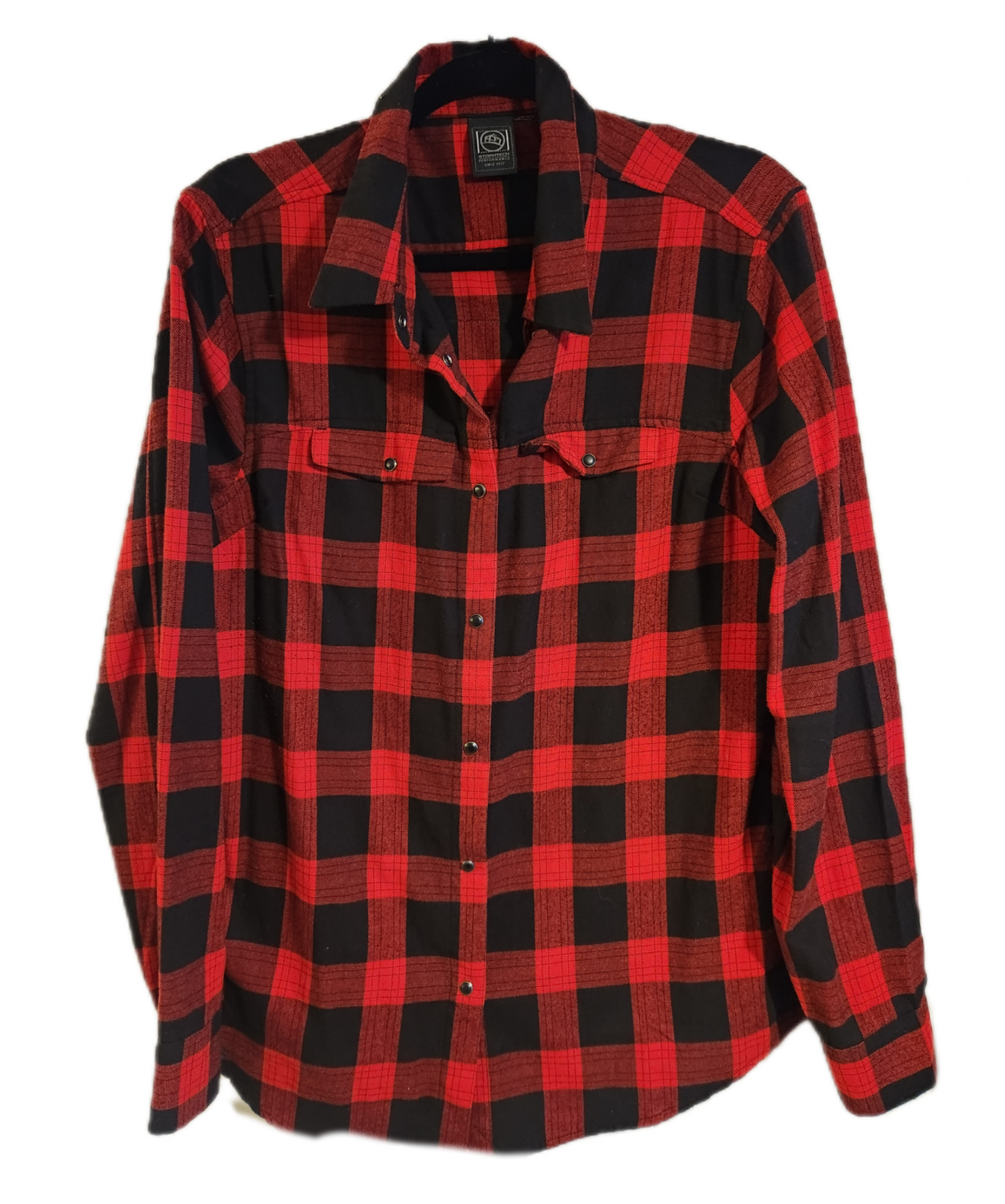 Gender neutrel Public Enemy flannel- mens Small / womens MED CLEARANCE!!