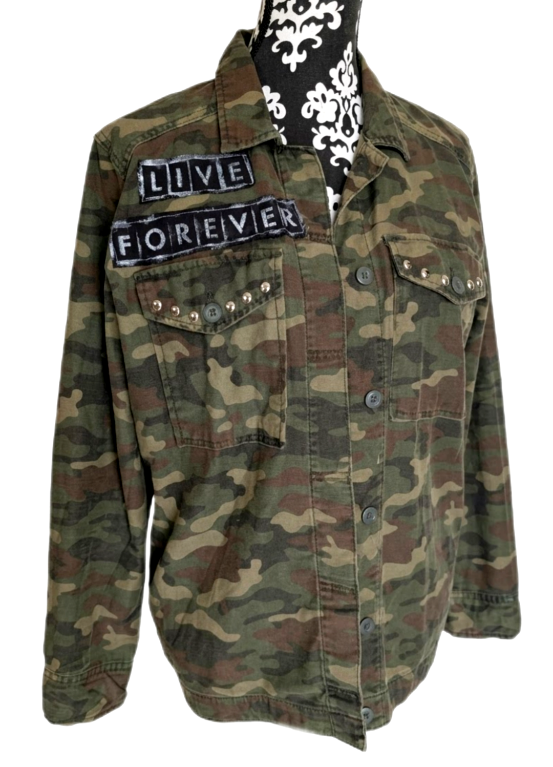 Womens camo OASIS jacket- size Medium