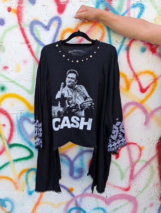 Johnny Cash Rockimono top