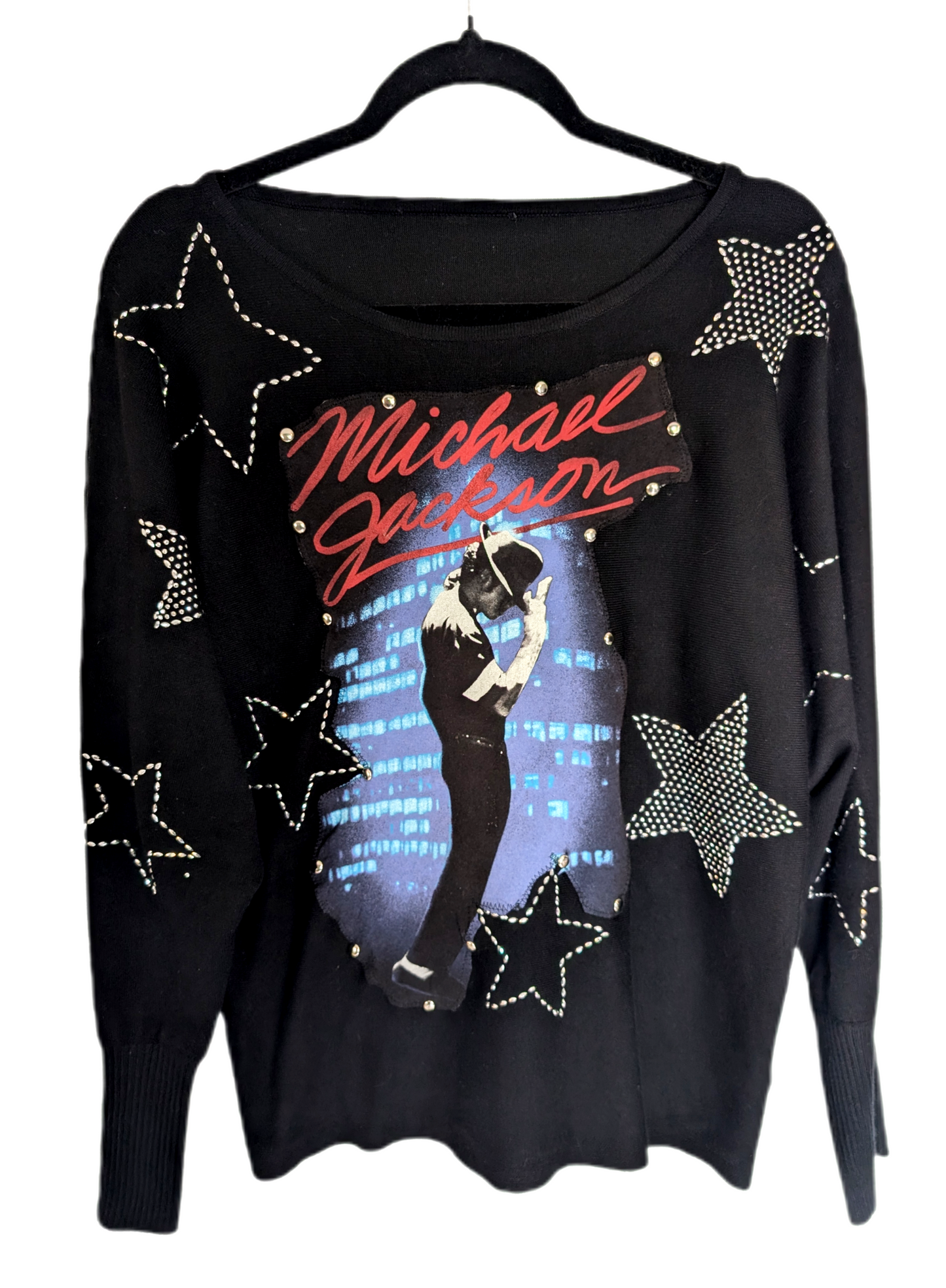 Womens MJ star sweater - size L