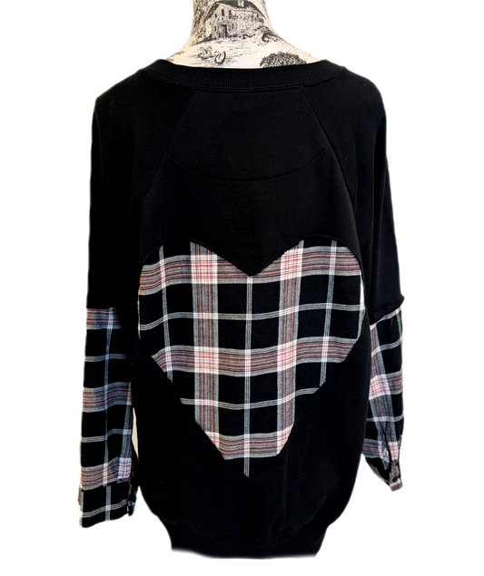 Chucky See You In Hell upcycle sweatshirt- size Large