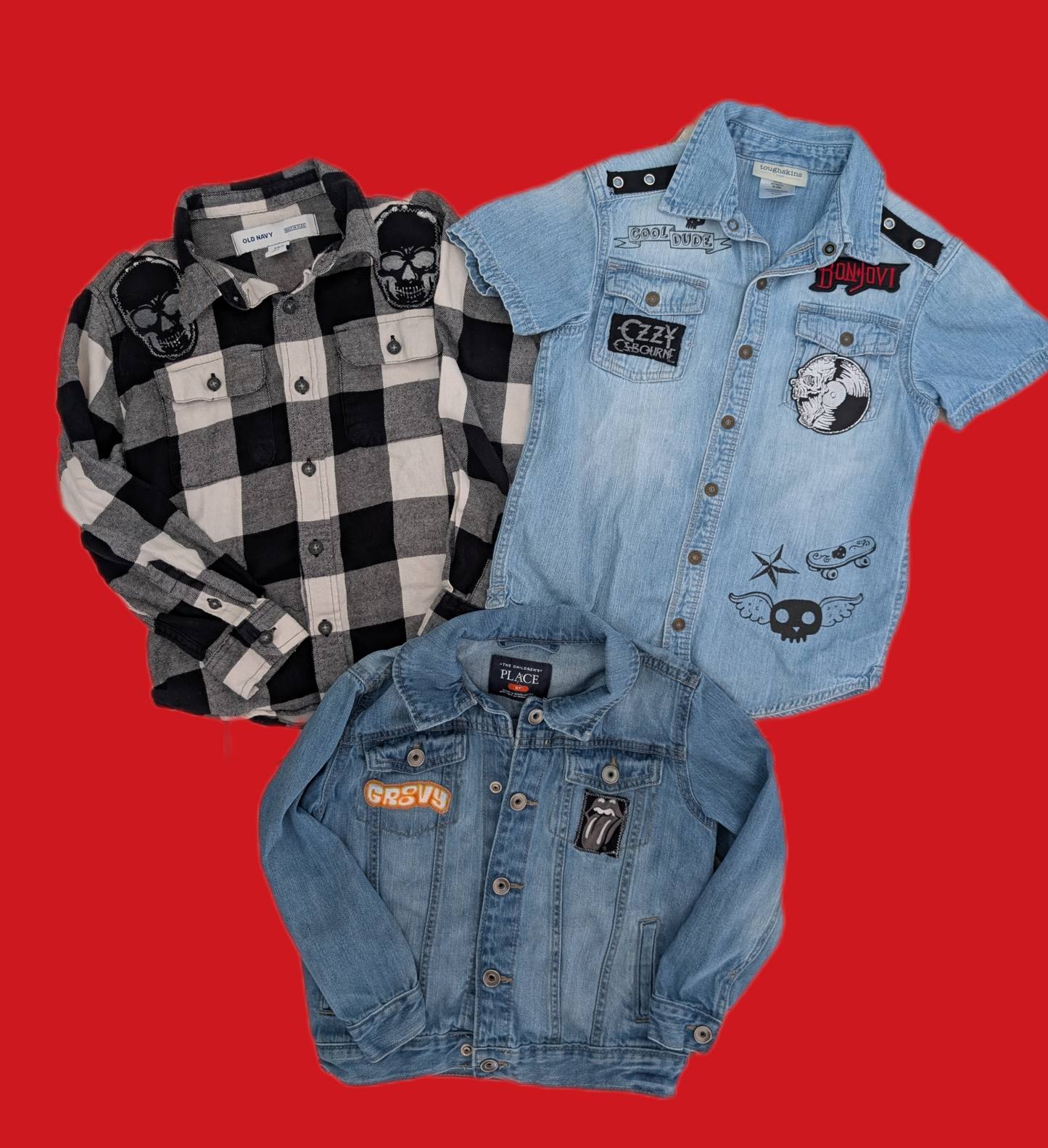 KIDS Classic rock LOT size 5/6 yrs