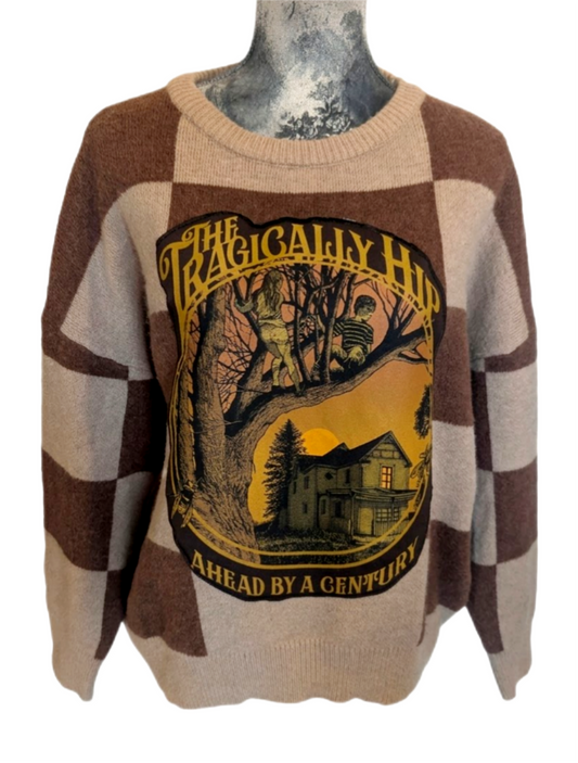 Womens Ahead By a Century Hip sweater - size Large