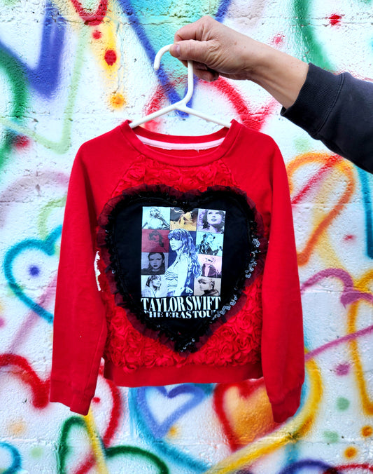 TODDLER Girls Lover of the Eras Top- size 3-4 T