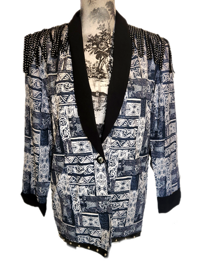 Womens Rock n Roll Blazer jacket- size Medium