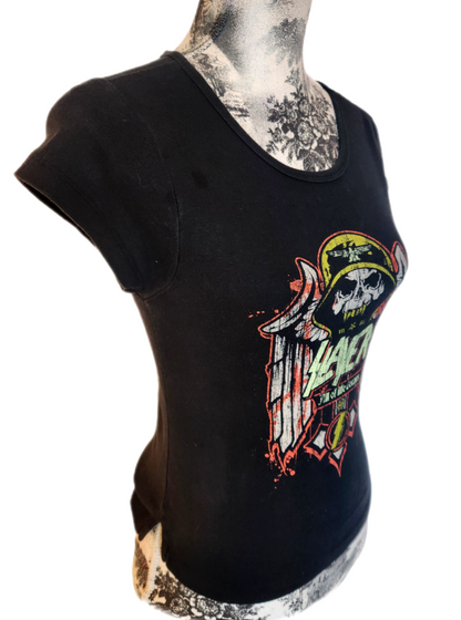 Womens 90s vintage Slayer tee- size S/M