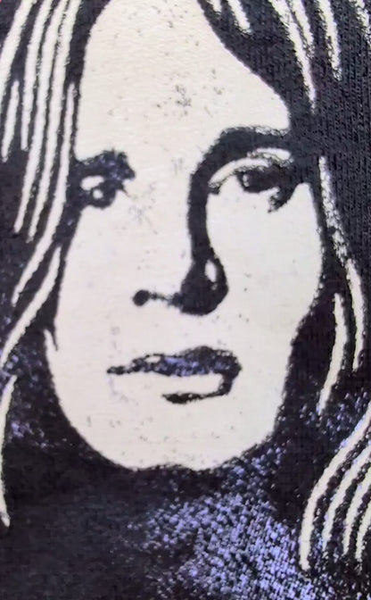Womens Genuine leather Black Sabbath jacket- size Large/ WITH Free Sabbath throw pillow