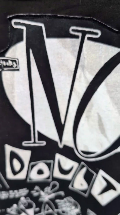 Womens reworked NO DOUBT top- XL