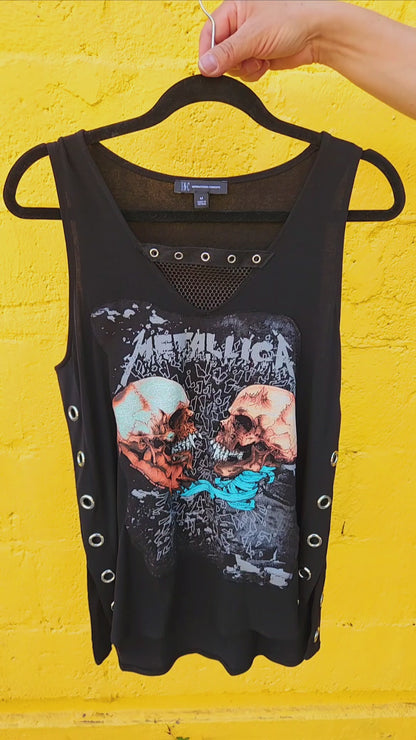 Womens Metallica tank- size MEDIUM