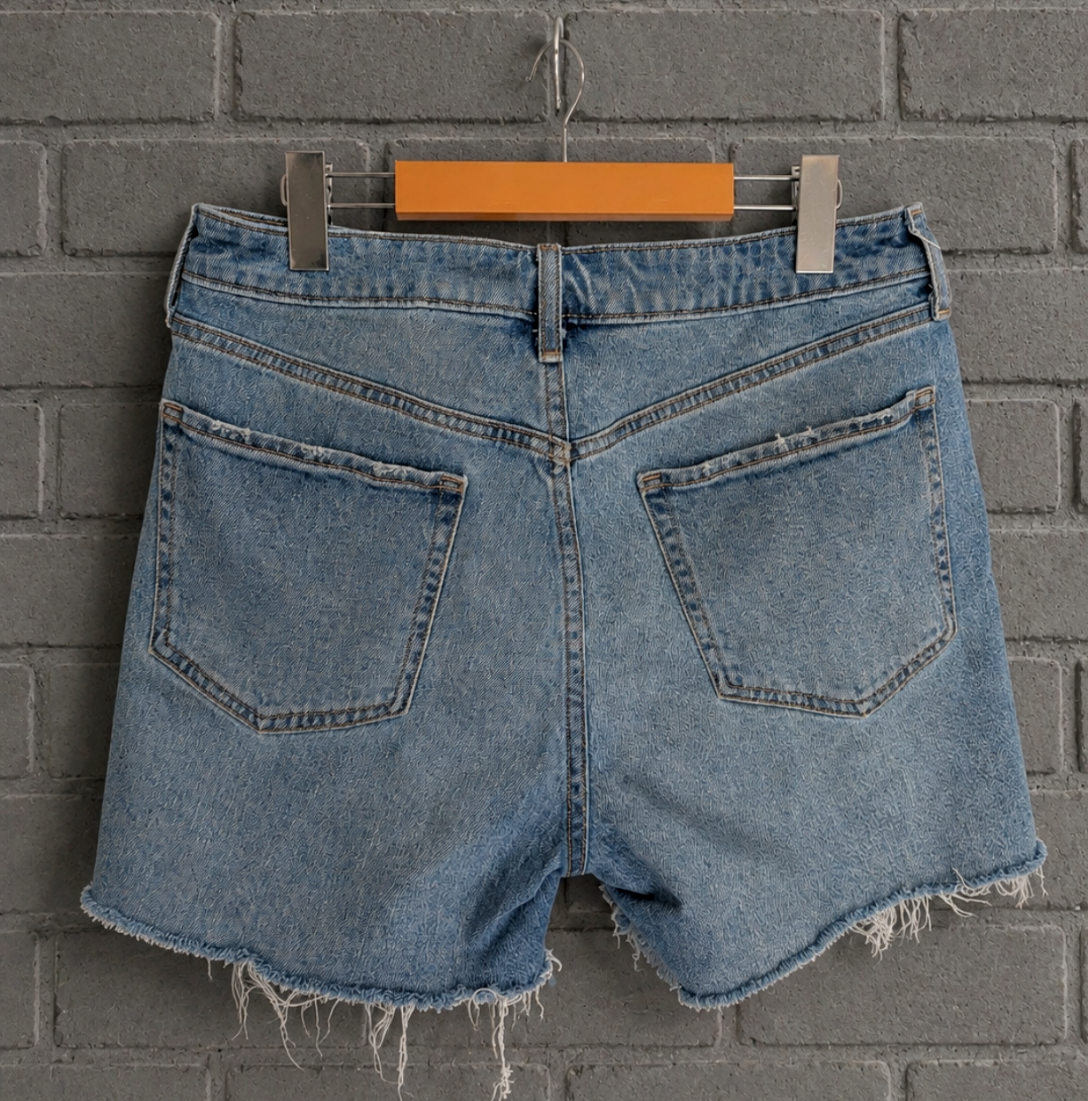 Womens Iron Maiden denim shorts- size 10