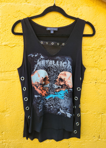 Womens Metallica tank- size MEDIUM