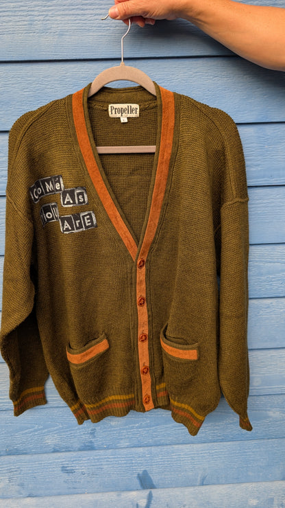 Gender neutral Nirvana Cardigan- men's L womens XL