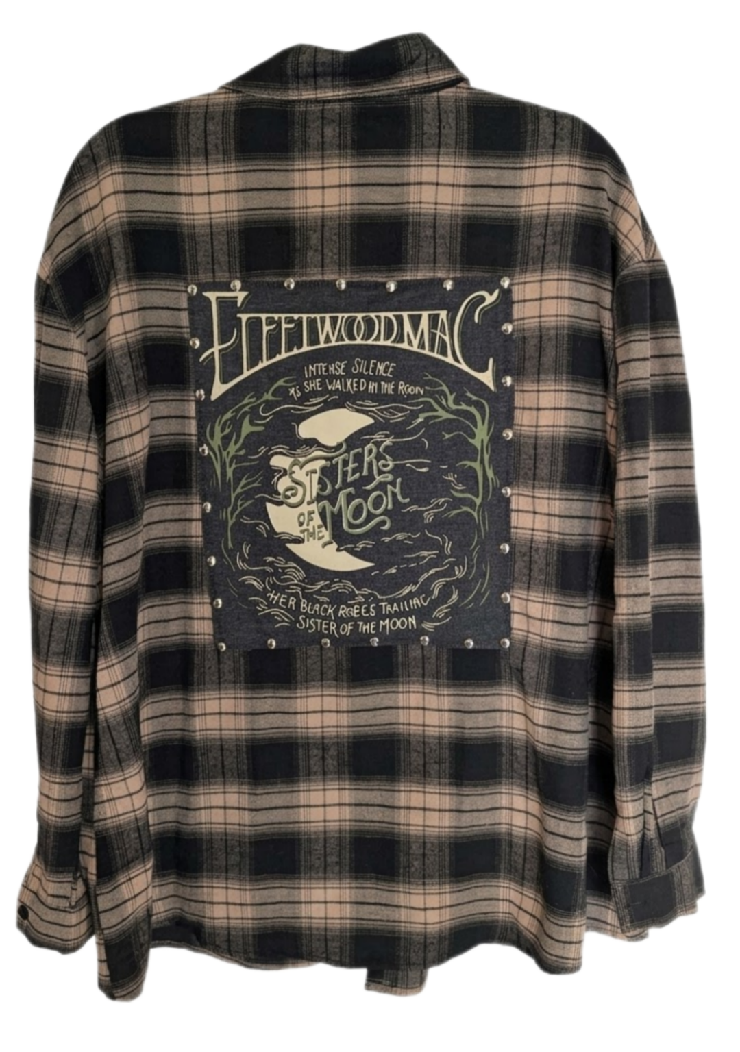 Womens FLEETWOOD MAC flannel- size XL