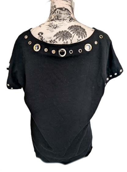 Womens Mötley Crüe grommet top- size XL