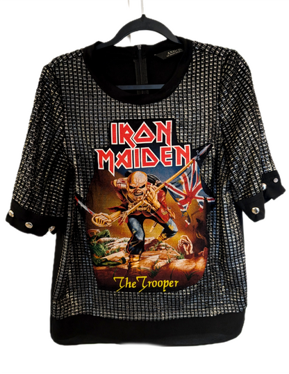 Womens Iron Maiden Metal top- size M/ L fit
