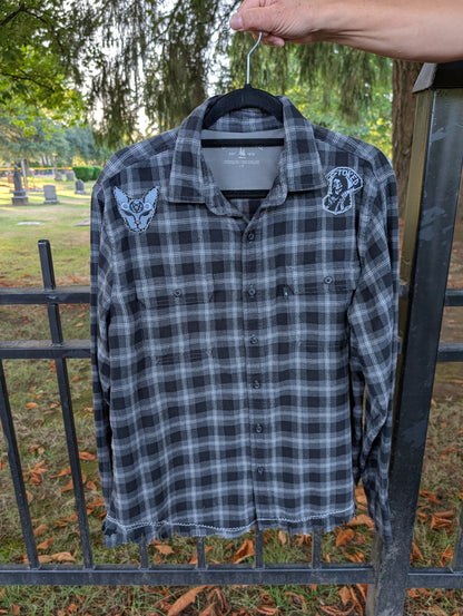 Terrifier patches Flannel- gender neutral L