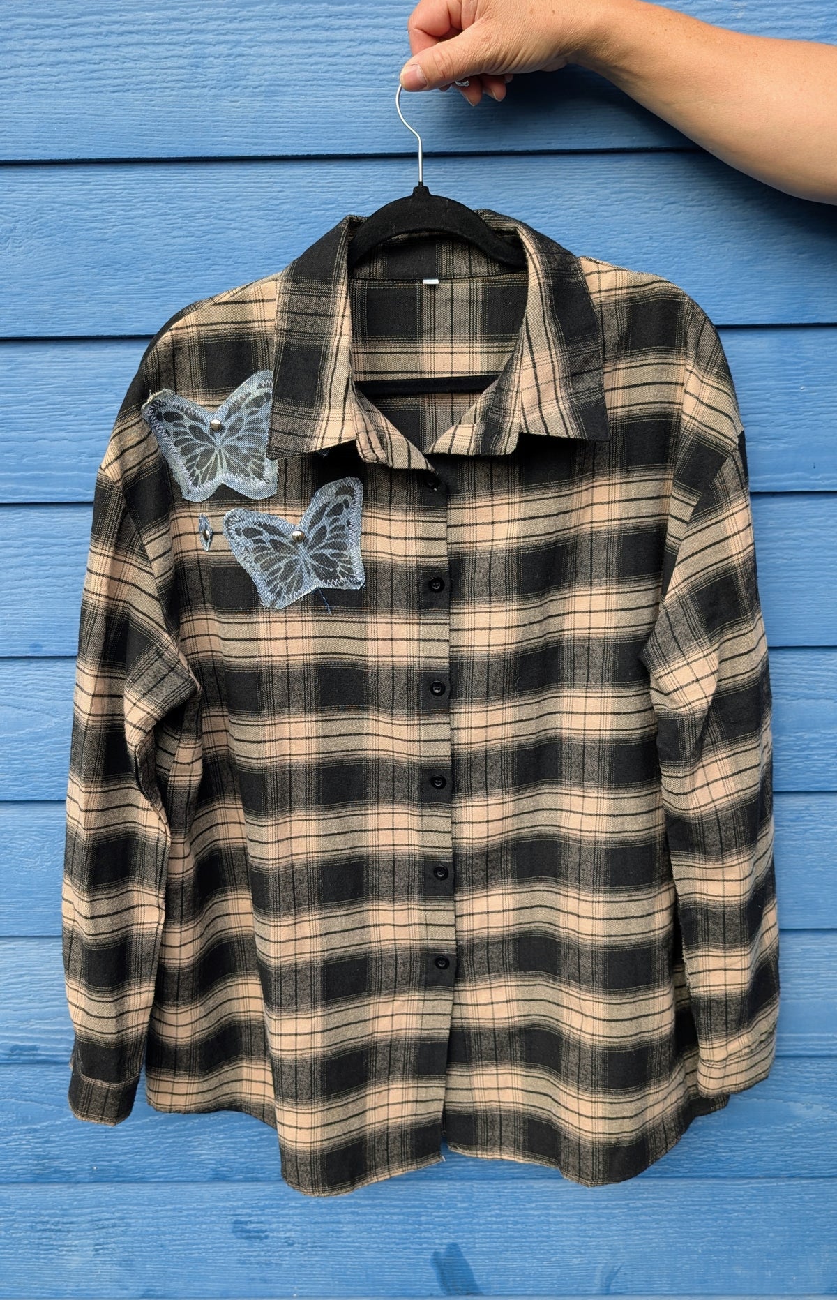 Womens FLEETWOOD MAC flannel- size XL