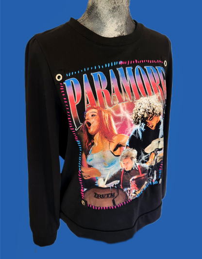 Womens Paramore Rebel Girl sweatshirt - size Large