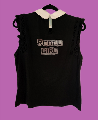 The Queen of Rock Courtney top- size Medium