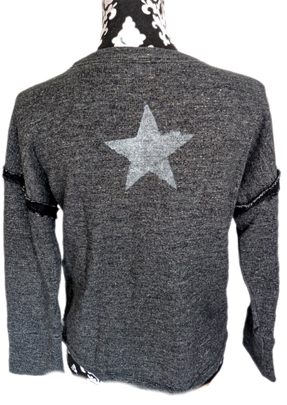 Womens WILLIE NELSON sweater- size Small