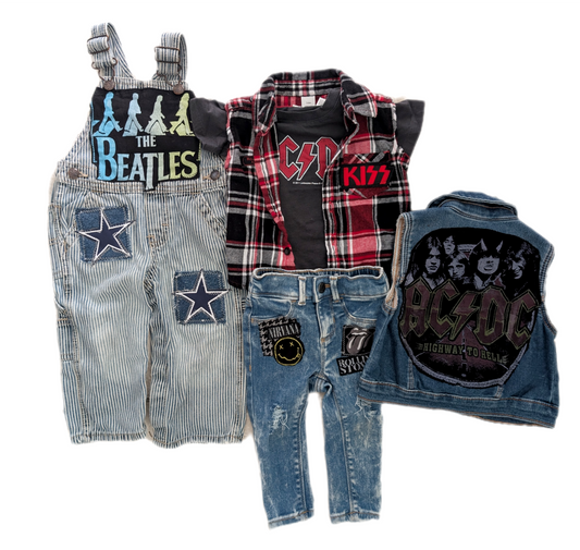 Baby Classic rock lot 5 pieces size 3-6 / 6-12 mos