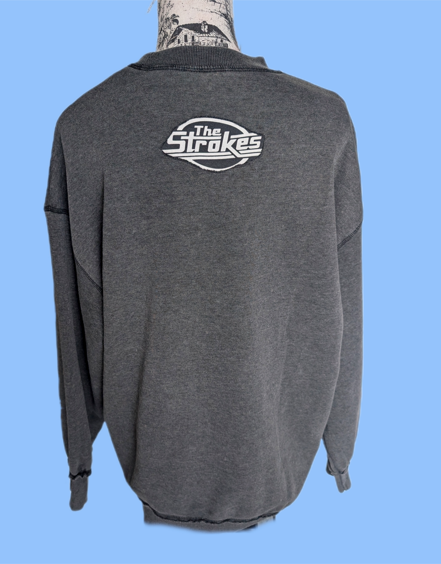 The Strokes reworked sweatshirt- men's S Womens M/ L