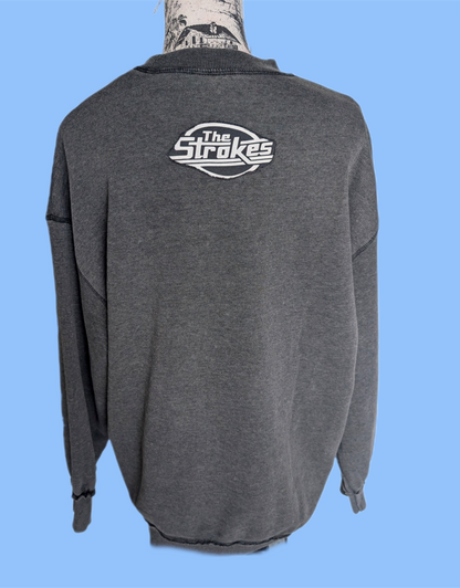 The Strokes reworked sweatshirt- men's S Womens M/ L