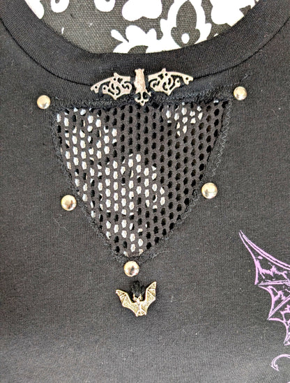Black Sab ROCKIMONO top- size L- XXL