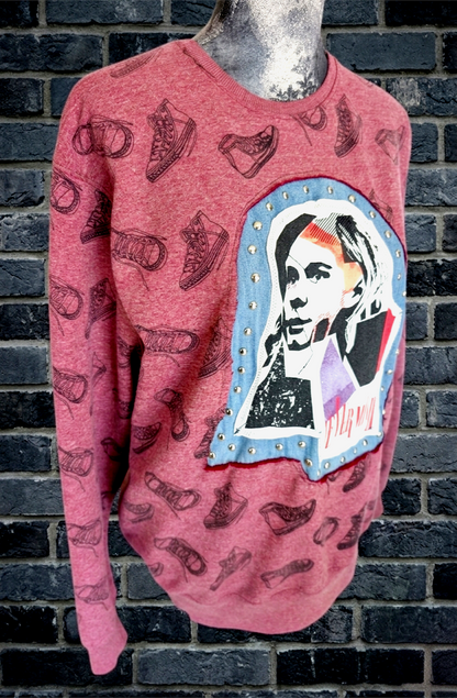 Kurt Cobain NEVERMIND sweater - size Women's L