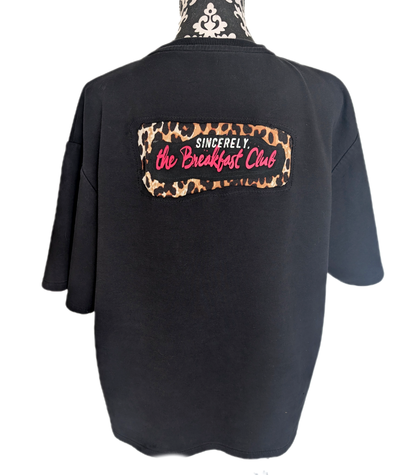 Womens The Breakfast Club oversize short sleeve sweatshirt - women L-XL