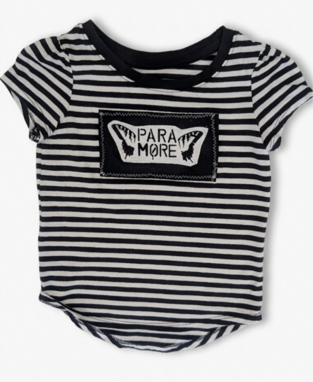 Custom order Blink 182 toddler dress and Paramore tee