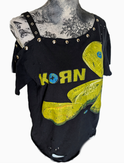 Reworked KORN tee- size M/L
