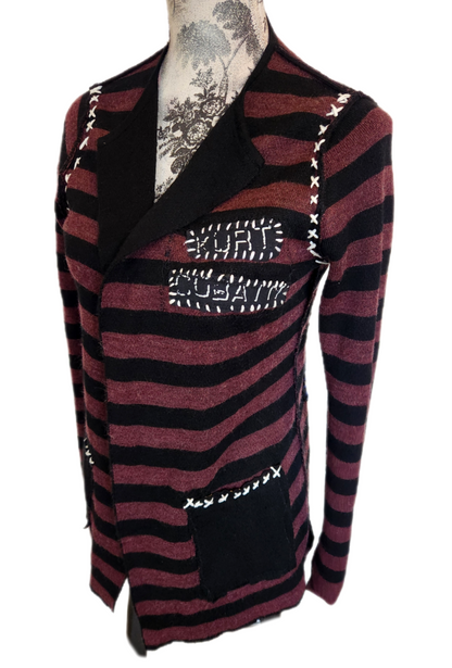 Womens Grunge/ Kurt cardigan sweater- size MEDIUM SALE!!