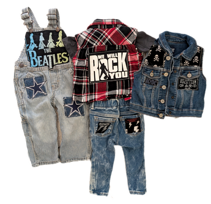 Baby Classic rock lot 5 pieces size 3-6 / 6-12 mos