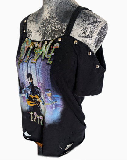 Reworked Prince 1999 tee- size M/L
