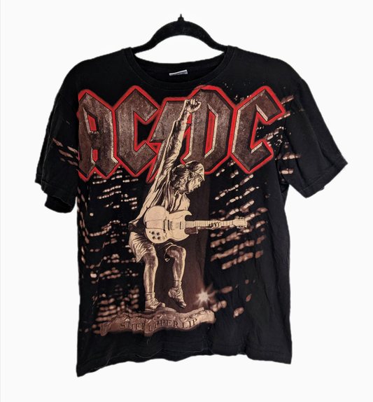 Double sided AC/DC tee- Med