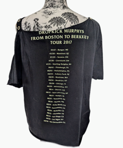 Reworked Dropkick Murphys tee- womens XL