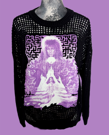 Womens LABYRINTH sweater- size Large